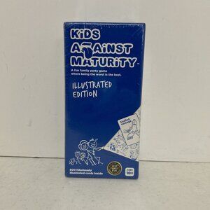 Kids Against Maturity Fun Family Party Card Game Illustrated Edition - Brand New